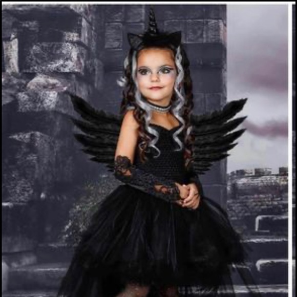 Dark unicorn Halloween costume - Picture 1 of 3
